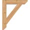 Ekena Millwork Traditional Slat Smooth Bracket, Western Red Cedar, 3 1/2"W x 22"D x 26"H BKT04X22X26TRA06SWR - alternate 4